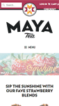 Mobile Screenshot of mayatea.com
